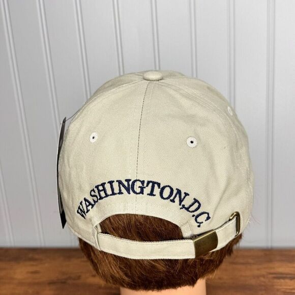 WASHINGTON DC Hat Baseball Ball Cap ADJUSTABLE Adult Relaxed Fit Embroidered NWT - Picture 3 of 7